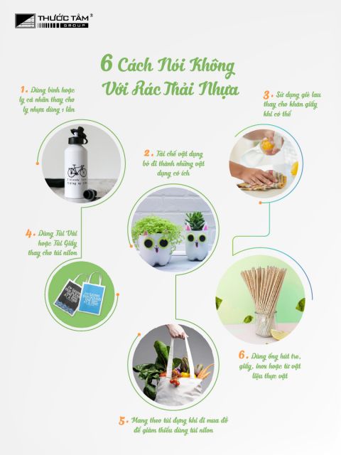 THƯỚC TẦM GROUP “NÓI KHÔNG VỚI RÁC THẢI NHỰA!”