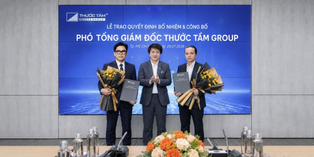 THƯỚC TẦM GROUP CÔNG BỐ QUYẾT ĐỊNH BỔ NHIỆM LÃNH ĐẠO CẤP CAO