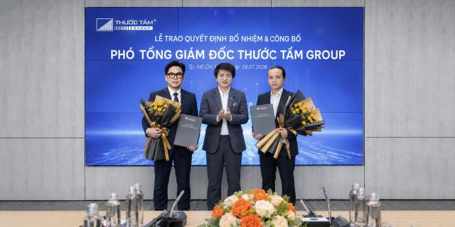 THƯỚC TẦM GROUP CÔNG BỐ QUYẾT ĐỊNH BỔ NHIỆM LÃNH ĐẠO CẤP CAO